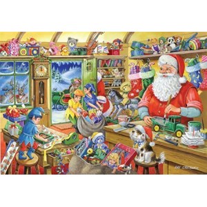 The House of Puzzles (2162) - "No.5, Santa's Workshop" - 500 piezas