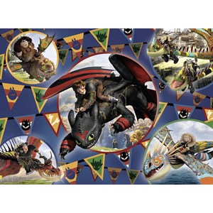 Ravensburger (13665) - "Dragons" - 100 piezas