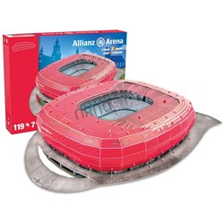 Nanostad (Bayern) - "Allianz Arena, Bayern" - 119 piezas