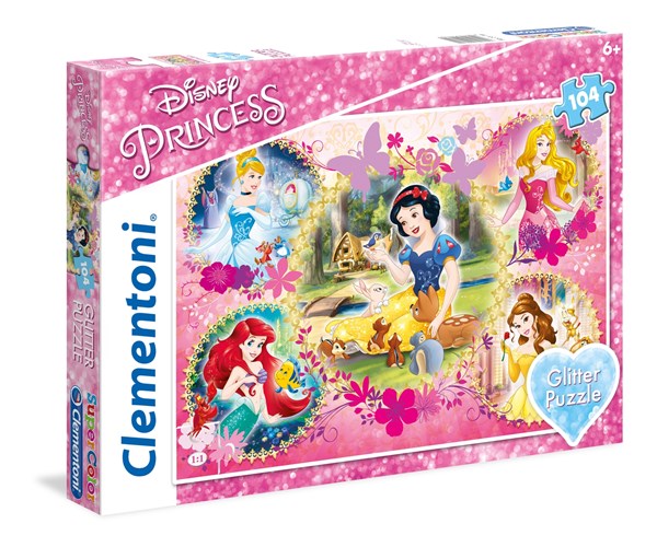 Clementoni (20134) - "Disney Princess" - 104 piezas