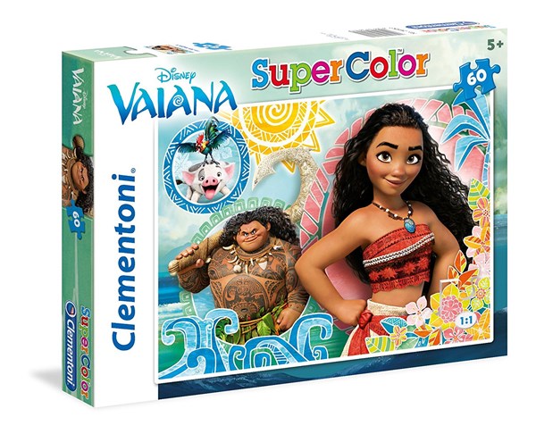 Clementoni (26957) - "Disney Vaiana" - 60 piezas
