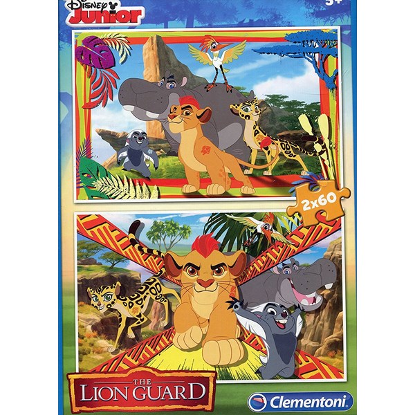 Clementoni (07126) - "The Lion Guard" - 60 piezas