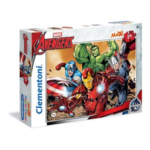 Clementoni (24037) - "Avengers" - 24 piezas