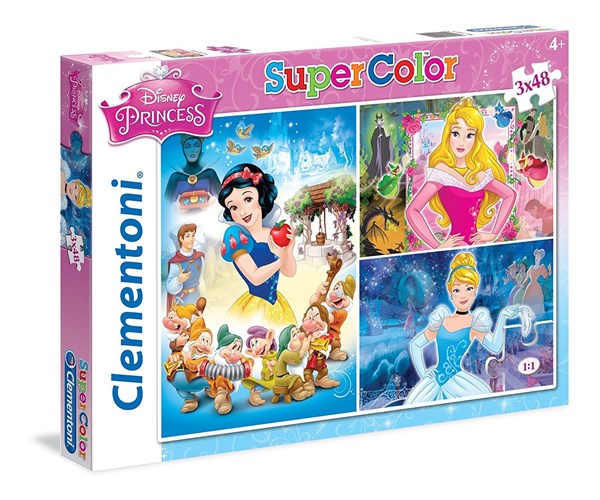 Clementoni (25211) - "Disney Princess" - 48 piezas