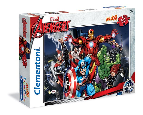 Clementoni (26749) - "Avengers" - 60 piezas