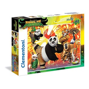 Clementoni (27959) - "Kung Fu Panda 3" - 104 piezas
