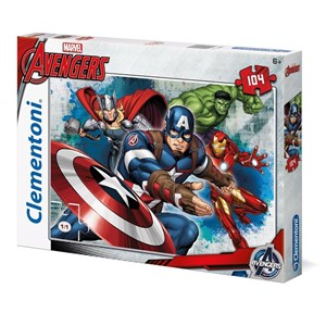 Clementoni (27973) - "Marvel Avengers" - 104 piezas