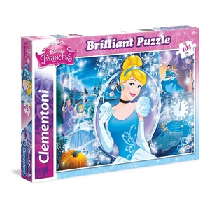 Clementoni (20132) - "Disney Princess" - 104 piezas