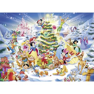 Ravensburger (10545) - "Disney Christmas Magic" - 100 piezas