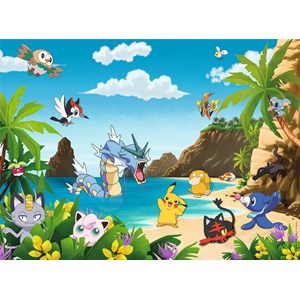 Ravensburger (12840) - "Pokemon" - 200 piezas