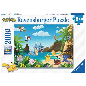 Ravensburger (12840) - "Pokemon" - 200 piezas
