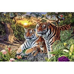 Ravensburger (17072) - "Hidden Tigers" - 3000 piezas