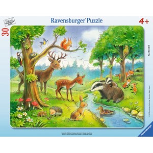Ravensburger (06138) - "Animals" - 30 piezas