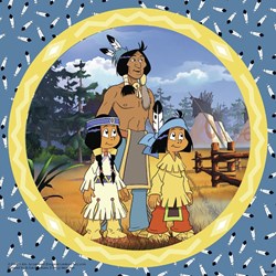 Ravensburger (08000) - "Yakari" - 49 piezas