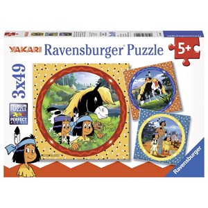 Ravensburger (08000) - "Yakari" - 49 piezas