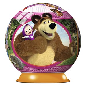 Ravensburger (12178) - "Masha and the Bear" - 72 piezas