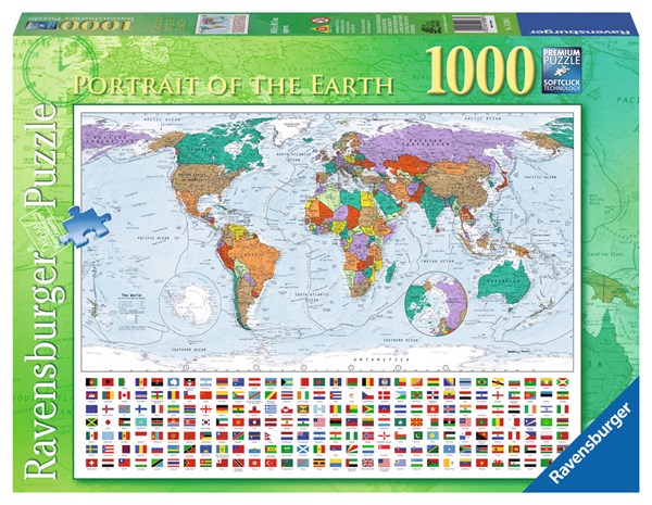 Ravensburger (19288) - "Portrait of the Earth" - 1000 piezas