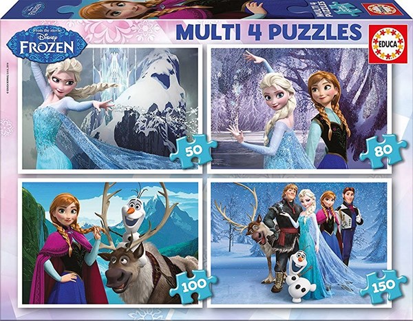 Educa (16173) - "Frozen" - 50 80 100 150 piezas