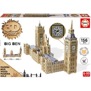 Educa (16971) - "Big Ben & Parliament" - 156 piezas