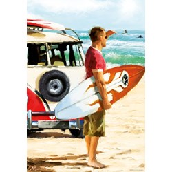 Educa (17084) - Richard Macneil: "Surfer" - 500 piezas