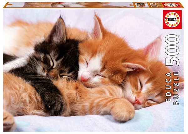 Educa (17087) - "Kittens" - 500 piezas