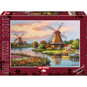 Art Puzzle (4354) - "Windmills" - 1000 piezas