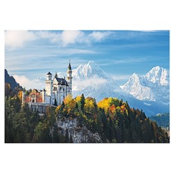 Trefl (26133) - "Bawarian Alps, Neuschwanstein Castle" - 1500 piezas