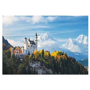 Trefl (26133) - "Bawarian Alps, Neuschwanstein Castle" - 1500 piezas