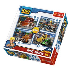 Trefl (34270) - "Bob The Builder" - 35 48 54 70 piezas