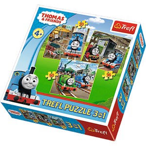 Trefl (34821) - "Thomas & Friends" - 20 36 50 piezas