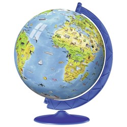 Ravensburger (12342) - "World Globe in English" - 180 piezas