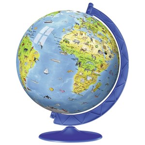 Ravensburger (12342) - "World Globe in English" - 180 piezas