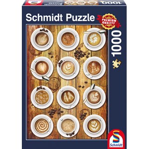 Schmidt Spiele (58277) - "Coffee" - 1000 piezas