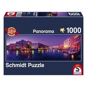 Schmidt Spiele (58299) - "Canal Grande, Venice" - 1000 piezas
