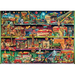 Schmidt Spiele (59376) - Aimee Stewart: "Wonderful World of Toys" - 1000 piezas