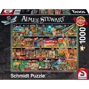 Schmidt Spiele (59376) - Aimee Stewart: "Wonderful World of Toys" - 1000 piezas