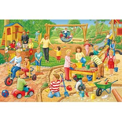 Schmidt Spiele (56201) - "A Day in the Children's Garden" - 24 piezas