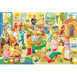 Schmidt Spiele (56201) - "A Day in the Children's Garden" - 24 piezas