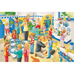 Schmidt Spiele (56201) - "A Day in the Children's Garden" - 24 piezas