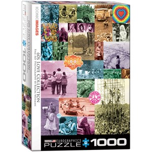 Eurographics (6000-0943) - "60s Love Collection" - 1000 piezas