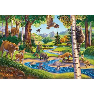 Schmidt Spiele (56203) - "All my Favorite Animals" - 48 piezas