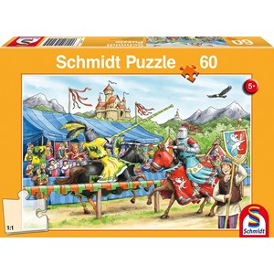 Schmidt Spiele (56204) - "In the knights" - 60 piezas