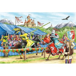 Schmidt Spiele (56204) - "In the knights" - 60 piezas