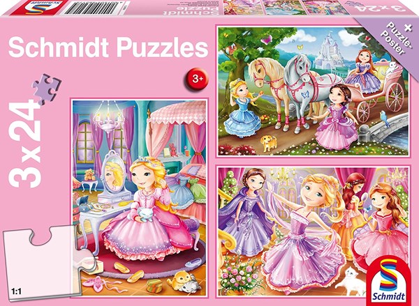 Schmidt Spiele (56217) - "Princess" - 24 piezas