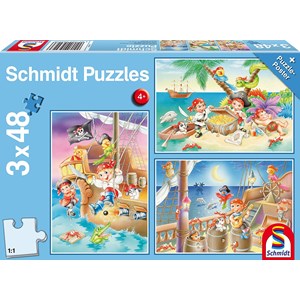 Schmidt Spiele (56223) - "Pirates" - 48 piezas