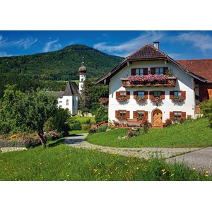 Schmidt Spiele (58273) - "Holiday on Hoglworth Abbey" - 500 piezas