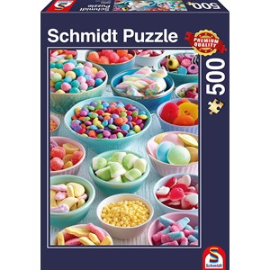 Schmidt Spiele (58284) - "Sweet treats" - 500 piezas