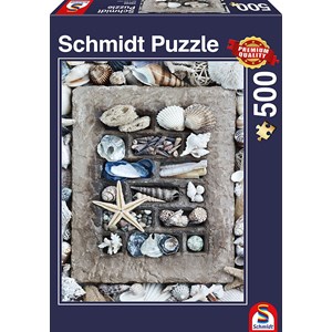 Schmidt Spiele (58298) - "Treasures of the Sea" - 500 piezas
