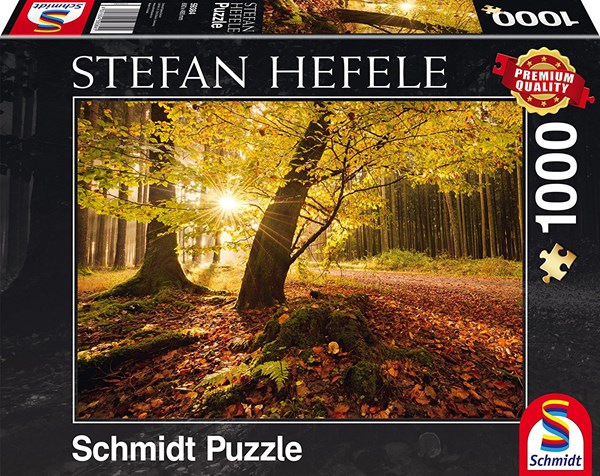 Schmidt Spiele (59384) - Stefan Hefele: "Autumn Magic" - 1000 piezas