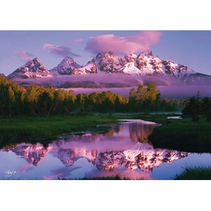 Schmidt Spiele (59386) - Rodney Lough Jr.: "Day Dreaming, The Grand Teton National Park, Wyoming" - 1000 piezas